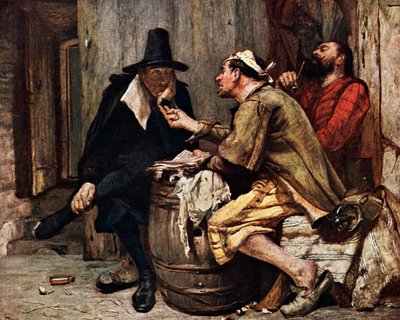 I santi di Cromwell da John (after) Pettie