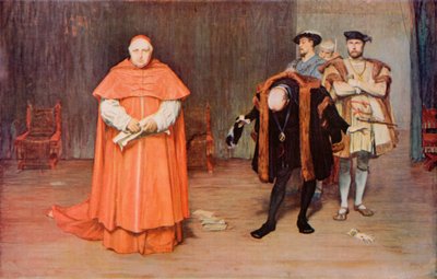 Shakespeare: La caduta di Wolsey, Enrico VIII, Atto III, Scena 2 da John (after) Pettie