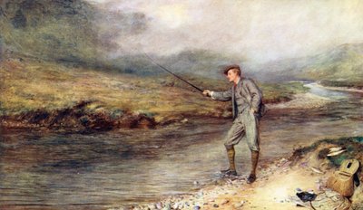 Pesca alla trota nelle Highlands da John (after) Pettie