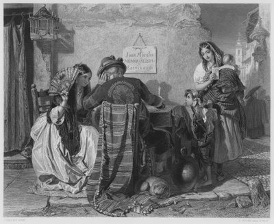 Il letterato di Siviglia (dalla collezione reale) da John (after) Phillip