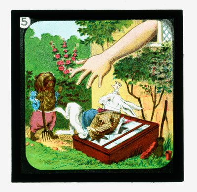 Alice nel Paese delle Meraviglie, Diapositive colorate da John (after) Tenniel