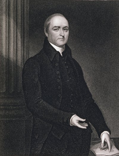 Revd. Timothy Dwight (1752-1817) inciso da John B. Forrest (1814-70) da John (after) Trumbull