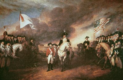 Resa di Cornwallis a Yorktown da John (after) Trumbull