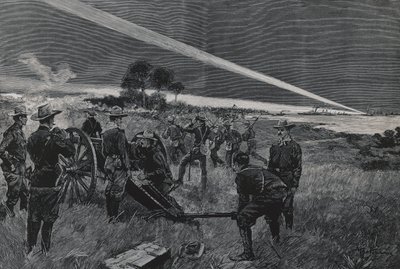 Truppe americane sbarcano nella baia di Daiquiri, artiglieria apre il fuoco, 24 giugno da Walter Charles Mills