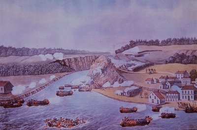 Battaglia di Queenston Heights da Walter Charles Mills