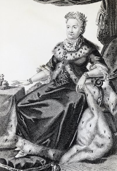 Caterina II, nata Sophie Friederike Auguste (1729-1796), Imperatrice di Russia da Walter Charles Mills