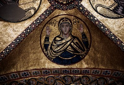 Mosaico del Katholikon, monastero di Hosios Loukas da Walter Charles Mills