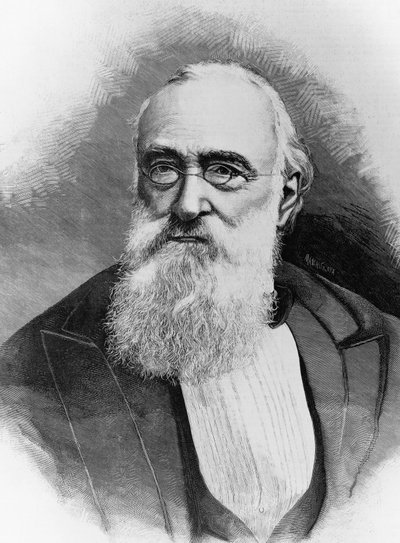 Ritratto di Agostino Depretis (1813-1887), statista italiano e Primo Ministro del Regno d