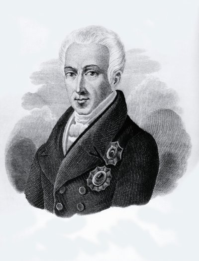 Ritratto del Conte Ioannis Antonios Kapodistrias (1776-1831), Presidente della Repubblica Greca dal 1828 al 1831 da Walter Charles Mills