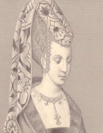 Ritratto di Isabella di Baviera-Ingolstadt, Regina di Francia da Walter Charles Mills
