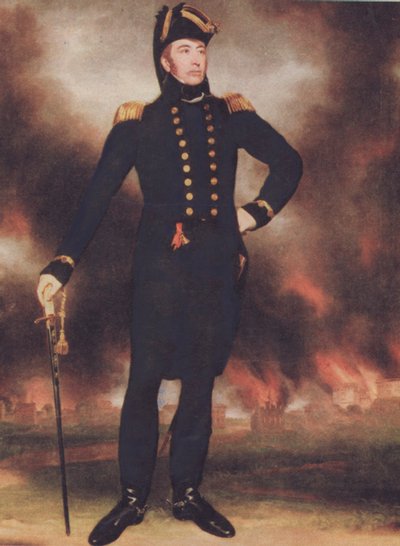 Sir George Cockburn (1772-1853) da Walter Charles Mills