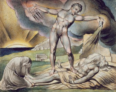 Satana colpisce Giobbe con piaghe, pagina 6 da 