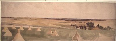 Campo di battaglia di Crécy, 26 agosto 1346 da John Absolon