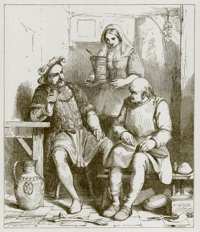 Re Hal e il calzolaio da John Absolon