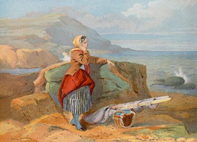 Guardando verso il mare per le barche, Normandia da John Absolon