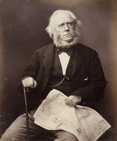 Mr James Playfair, Glasgow, 1855 da John Adamson