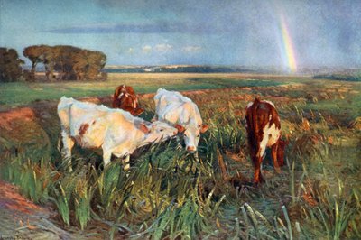 La riva del fiume da John Alfred Arnesby Brown