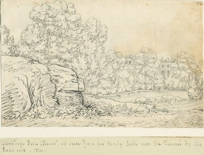 Parco di Armitage: disegno a penna da John Allport