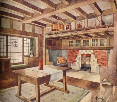 Progetto per il soggiorno di una piccola casa da John Archibald Campbell