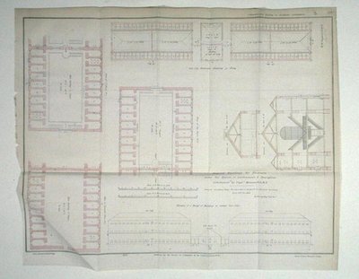 Edifici proposti per i prigionieri secondo il sistema di confinamento e disciplina intrattenuto dal Capitano Machonochie, R.N. da John Arrowsmith