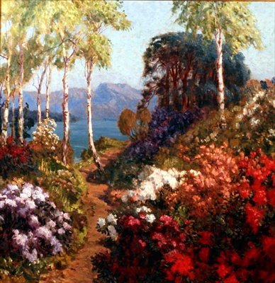 Un giardino collinare in Westmoreland da John Arthur Black