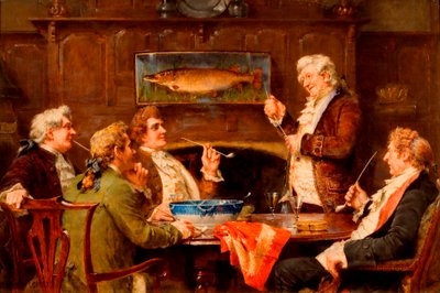 Come il vecchio signore catturò il grande luccio da John Arthur Lomax