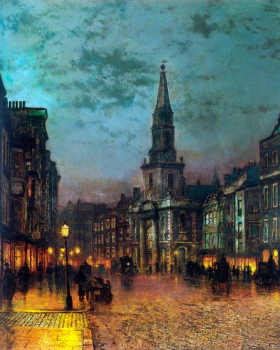 Blackman Street, Londra da John Atkinson Grimshaw