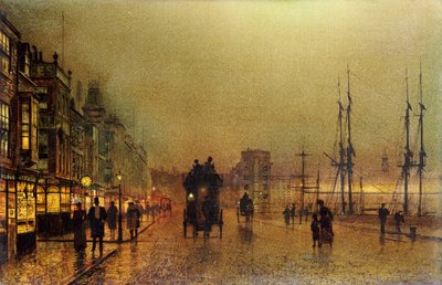 Glasgow da John Atkinson Grimshaw