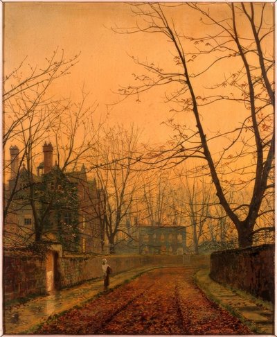 Hampstead – Oro autunnale da John Atkinson Grimshaw