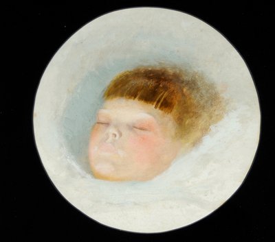 Testa di Gertrude Grimshaw da John Atkinson Grimshaw