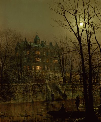Knostrop Old Hall, Leeds da John Atkinson Grimshaw