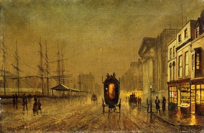 Docks di Liverpool da John Atkinson Grimshaw