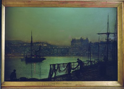Scarborough: Luci da John Atkinson Grimshaw