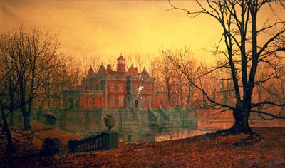 La Casa Stregata da John Atkinson Grimshaw