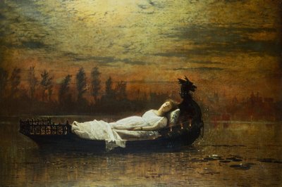 La Dama di Shalott da John Atkinson Grimshaw