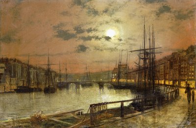 Whitby da John Atkinson Grimshaw