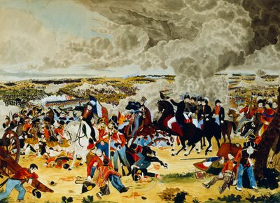 Battaglia di Waterloo, 18 giugno 1815 da John Atkinson II