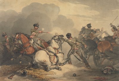Scena di Battaglia da John Augustus Atkinson