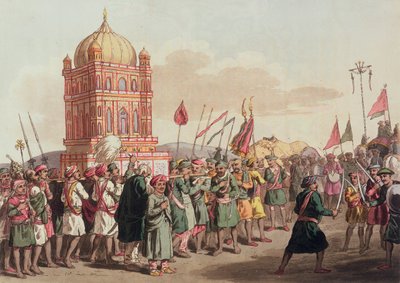 La processione del Taziya, da 