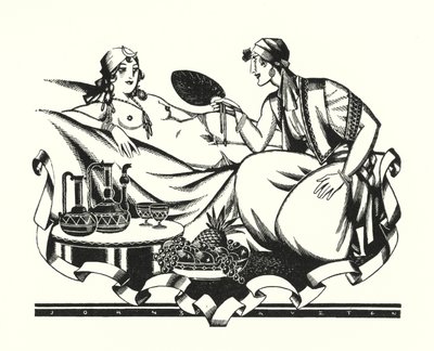 Illustrazione per Don Giovanni di Lord Byron da John Austen
