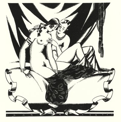 Illustrazione per Don Juan di Lord Byron da John Austen