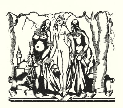 Illustrazione per Don Giovanni di Lord Byron da John Austen
