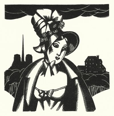 Illustrazione per Madame Bovary di Gustave Flaubert da John Austen