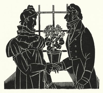 Illustrazione per Madame Bovary di Gustave Flaubert da John Austen