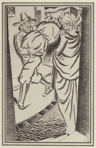 Illustrazione per Moll Flanders di Daniel Defoe da John Austen