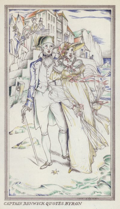 Illustrazione per Persuasione di Jane Austen da John Austen