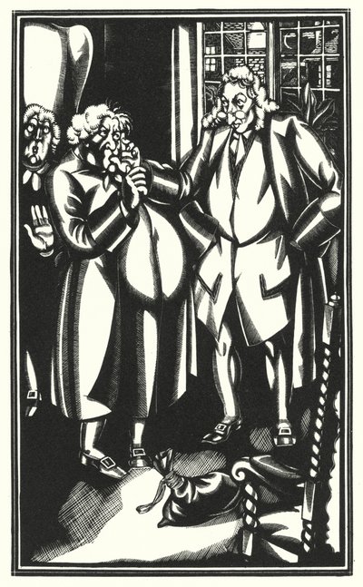 Illustrazione per Tristram Shandy di Laurence Sterne da John Austen