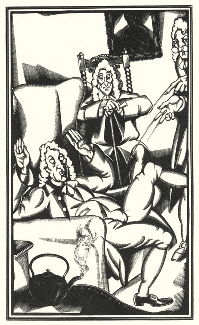 Illustrazione per Tristram Shandy di Laurence Sterne da John Austen