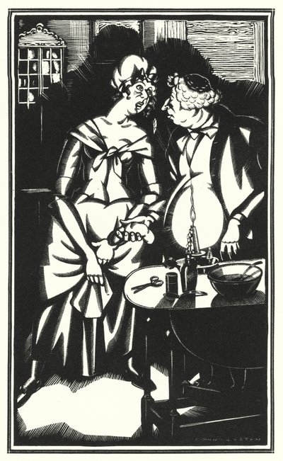 Illustrazione per Tristram Shandy di Laurence Sterne da John Austen