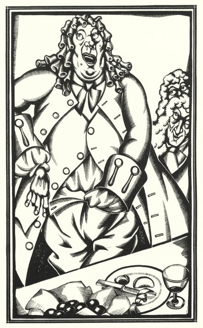 Illustrazione per Tristram Shandy di Laurence Sterne da John Austen